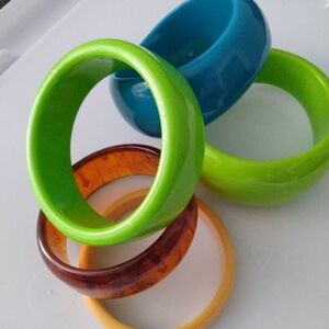 Assorted bangle bracelets - SOLD